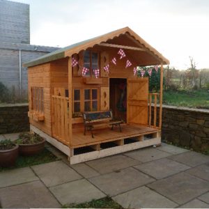 Alpine Wooden Playhouse
